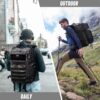 HOMIEE Military Tactical Backpack 45L Rucksack Large Army 3 Day Assault Pack Heavy Duty Molle Bugout Bag Survival Daypack - Image 7