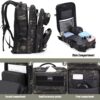 HOMIEE Military Tactical Backpack 45L Rucksack Large Army 3 Day Assault Pack Heavy Duty Molle Bugout Bag Survival Daypack - Image 12