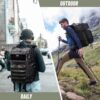 HOMIEE Military Tactical Backpack 45L Rucksack Large Army 3 Day Assault Pack Heavy Duty Molle Bugout Bag Survival Daypack - Image 15