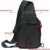 Tactical Bag Backpack, Outdoor Sport Bag Pack Sling Shoulder Bag Small Chest Pack for Traveling Trekking Camping - Image 4