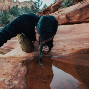 LifeStraw Personal Water Filter for Hiking, Camping, Travel, and Emergency Preparedness