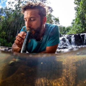 LifeStraw Personal Water Filter for Hiking, Camping, Travel, and Emergency Preparedness