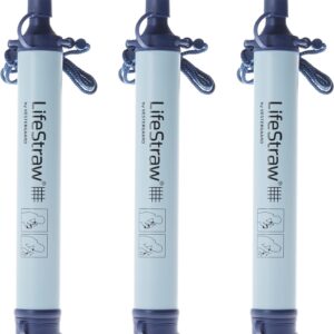 LifeStraw Personal Water Filter for Hiking, Camping, Travel, and Emergency Preparedness