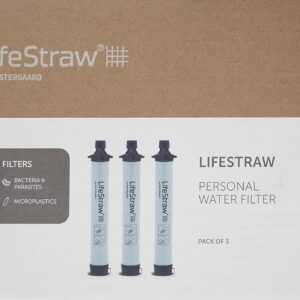 LifeStraw Personal Water Filter for Hiking, Camping, Travel, and Emergency Preparedness