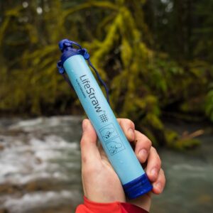 LifeStraw Personal Water Filter for Hiking, Camping, Travel, and Emergency Preparedness