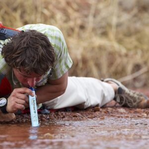 LifeStraw Personal Water Filter for Hiking, Camping, Travel, and Emergency Preparedness