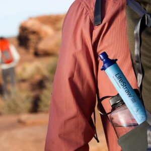 LifeStraw Personal Water Filter for Hiking, Camping, Travel, and Emergency Preparedness