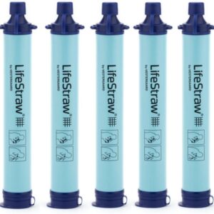 LifeStraw Personal Water Filter for Hiking, Camping, Travel, and Emergency Preparedness