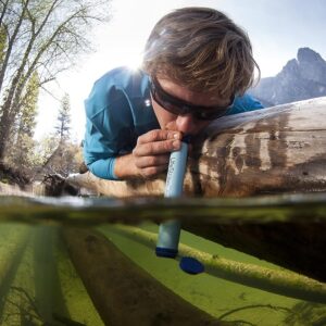 LifeStraw Personal Water Filter for Hiking, Camping, Travel, and Emergency Preparedness