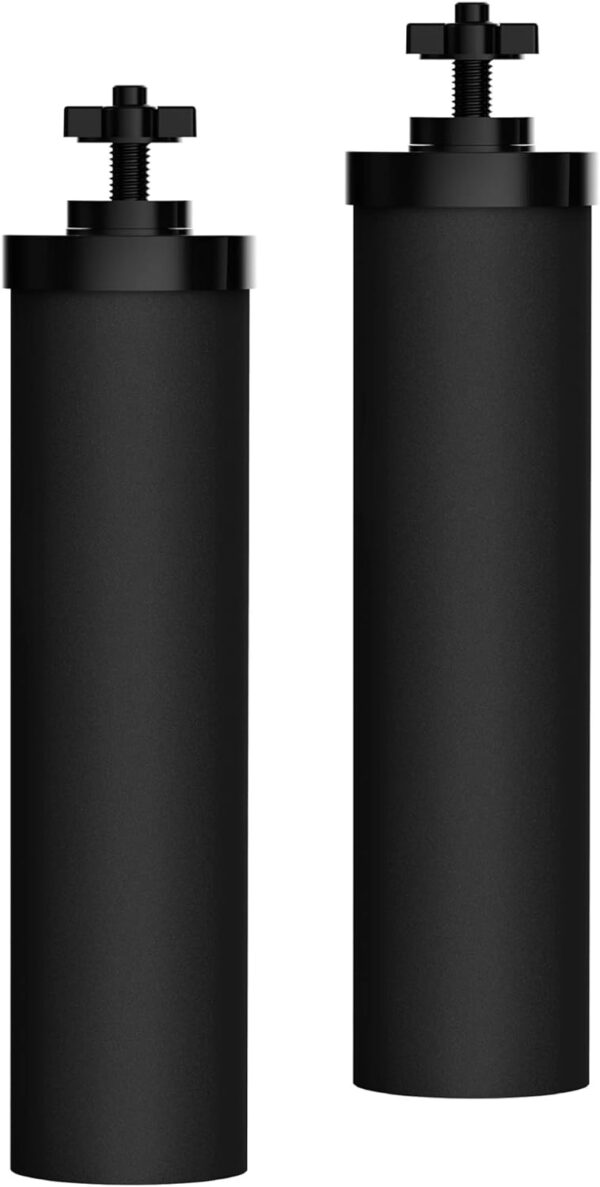 Waterdrop Gravity-fed Water Filter System, Reduces Lead and up to 99% of Chlorine, NSF/ANSI 42&372 Standard, with 2 Black Carbon Filters and Metal Spigot, King Tank Series, WD-TK-A - Image 10