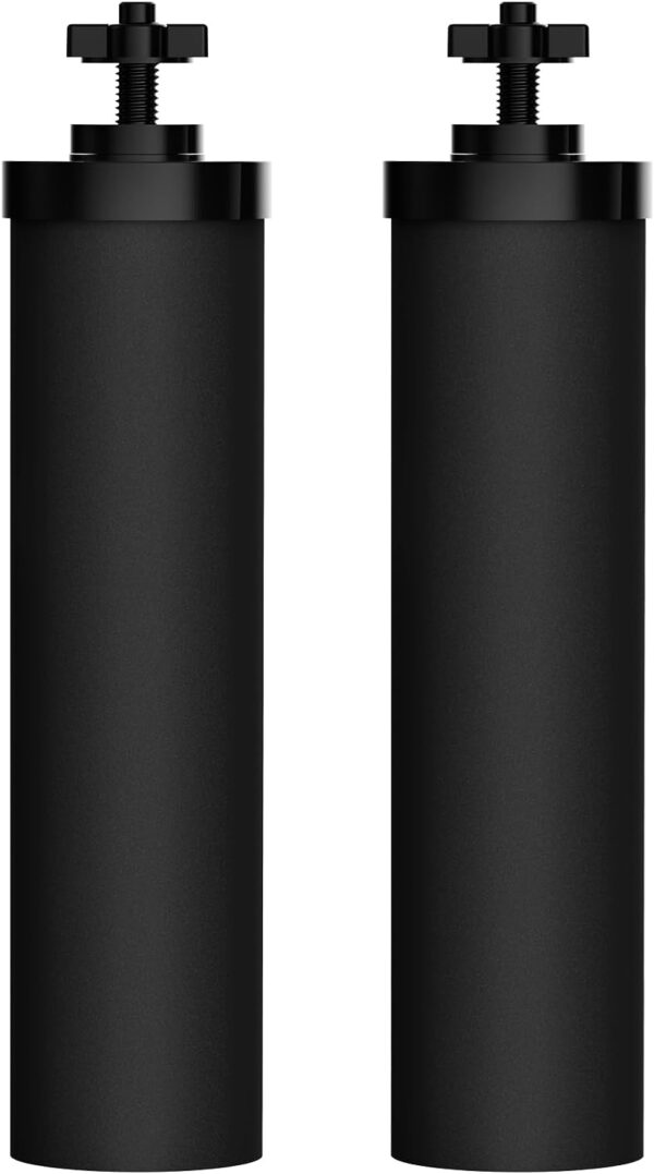 Waterdrop Gravity-fed Water Filter System, Reduces Lead and up to 99% of Chlorine, NSF/ANSI 42&372 Standard, with 2 Black Carbon Filters and Metal Spigot, King Tank Series, WD-TK-A - Image 19