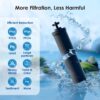 Waterdrop Gravity-fed Water Filter System, Reduces Lead and up to 99% of Chlorine, NSF/ANSI 42&372 Standard, with 2 Black Carbon Filters and Metal Spigot, King Tank Series, WD-TK-A - Image 23