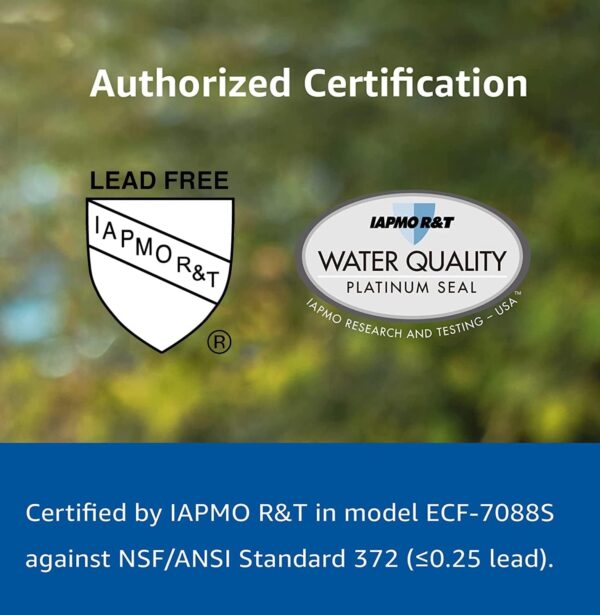 Waterdrop Gravity-fed Water Filter System, Reduces Lead and up to 99% of Chlorine, NSF/ANSI 42&372 Standard, with 2 Black Carbon Filters and Metal Spigot, King Tank Series, WD-TK-A - Image 28