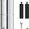 Waterdrop Gravity-fed Water Filter System, Reduces Lead and up to 99% of Chlorine, NSF/ANSI 42&372 Standard, with 2 Black Carbon Filters and Metal Spigot, King Tank Series, WD-TK-A - Image 36