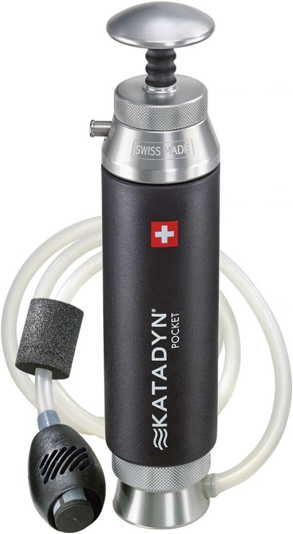 Katadyn Pocket Water Filter, Black,