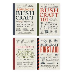 The Bushcraft Boxed Set: Bushcraft 101 Advanced Bushcraft The Bushcraft Field Guide to Trapping, Gathering, & Cooking in the Wild Bushcraft First Aid (Bushcraft Survival Skills Series)