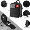 Survival Kit and First Aid Kit, 142Pcs Professional Survival Gear and Equipment with Molle Pouch, for Men Dad Husband Who Likes Camping Outdoor Adventure… - Image 6