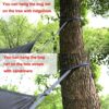 Hammock Bug Net - 12' Hammock Mosquito Net Fits All Camping Hammocks, Compact, Lightweight and Fast Easy Set Up, Security from Bugs and Mosquitoes, Essential Camping and Survival Gear (Black) - Image 6