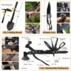 Survival Kit, 250Pcs Survival Gear First Aid Kit with Molle System Compatible Bag and Emergency Tent, Emergency Kit for Earthquake, Outdoor Adventure, Hiking, Hunting, Gifts for Men Women - Image 3