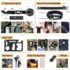Survival Kit, 250Pcs Survival Gear First Aid Kit with Molle System Compatible Bag and Emergency Tent, Emergency Kit for Earthquake, Outdoor Adventure, Hiking, Hunting, Gifts for Men Women - Image 5