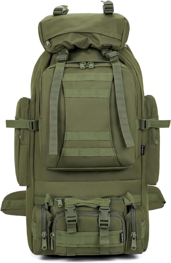 King'sGuard 100L Camping Hiking Backpack Molle Rucksack Military Camping Backpacking Daypack