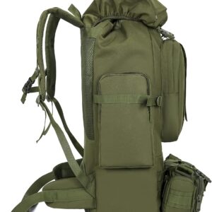 King'sGuard 100L Camping Hiking Backpack Molle Rucksack Military Camping Backpacking Daypack