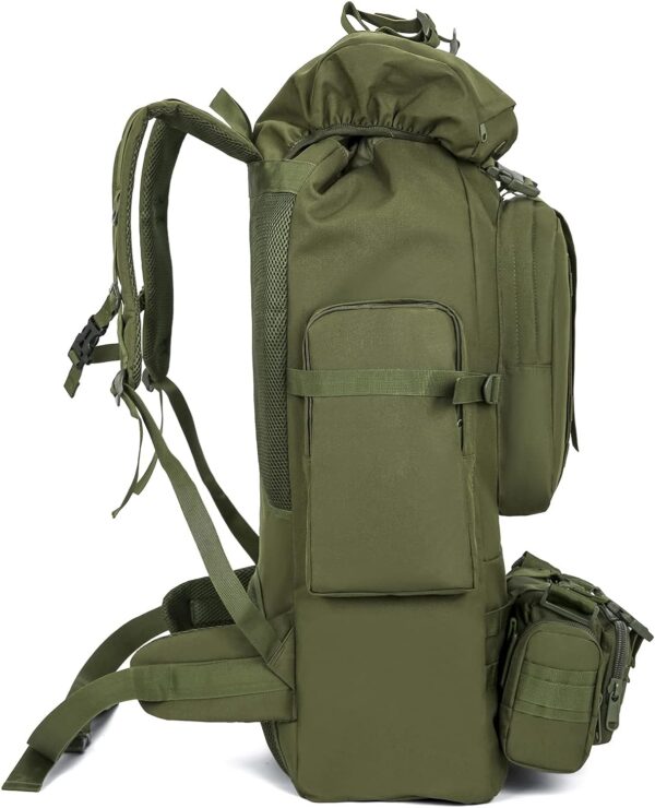 King'sGuard 100L Camping Hiking Backpack Molle Rucksack Military Camping Backpacking Daypack - Image 4