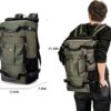 KAKA Classic Laptop Backpack, Travel Hiking & Camping Dayback for Women Men, Water-Resistant Big College School Bookbag Fits 17 Inch Laptop and Notebook Black - Image 3