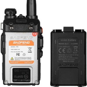 BAOFENG UV-5R Upgraded Version 8W ham Radio, 2rd gen UV5R (UV5R Upgrade Version) 2 Pack