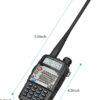 BAOFENG UV-5R Upgraded Version 8W ham Radio, 2rd gen UV5R (UV5R Upgrade Version) 2 Pack - Image 5