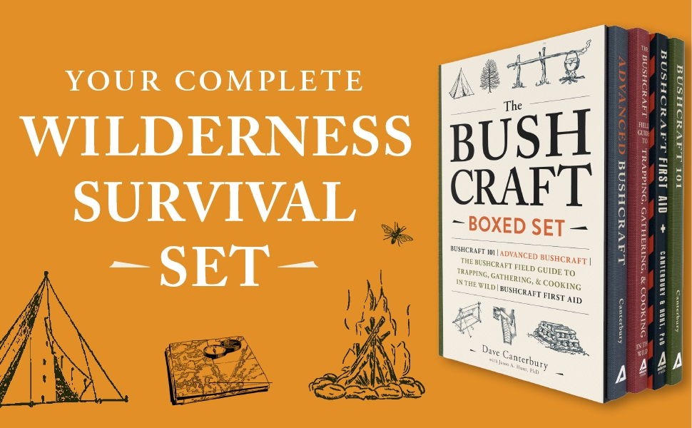 Learn 101 and advanced outdoor and wilderness survival skills with this bushcraft kit.