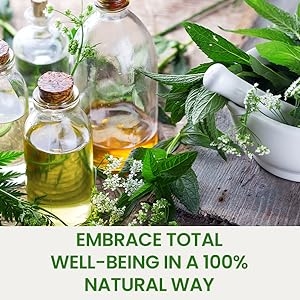 EMBRACE TOTAL WELL-BEING IN A 100% NATURAL WAY