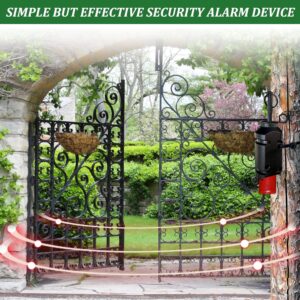 Trip Wire Alarm Device,12 Gauge Camping Trip Alarm, Perimeter Alarm,Early Warning Security System for Camping and Property Safety