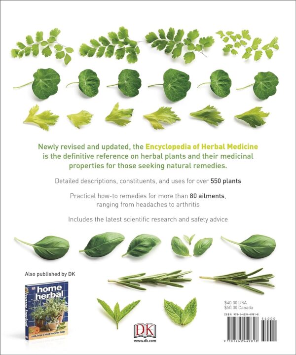 DK Encyclopedia of Herbal Medicine: 550 Herbs Loose Leaves and Remedies for Common Ailments - Image 2