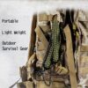 Pocket Chainsaw with Paracord Handle 36 Inches 16 Teeth Long Chain Hand Saw Fast Wood & Tree Cutting Emergency Survival Gear Best for Camping Backpacking Hiking Hunting. - Image 5