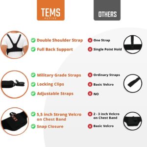 Shoulder Holster for Concealed Carry – Concealed Chest Holster, Universal Gun Holster for Men & Women Fits Glock, S&W, Sig and Most Pistols