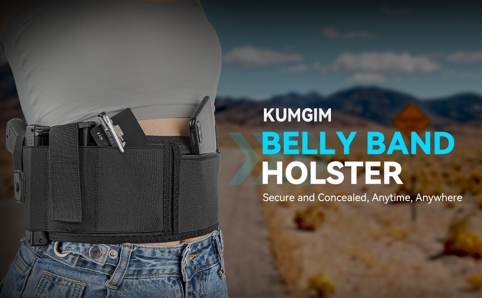 belly band holster gun belts for men concealed carry women 380 holsters 9mm glock 17 40 pistol