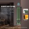 OLIGHT Baton3 Pro Rechargeable Flashlights, 1500 Lumens EDC Flashlight with MCC3, Compact Pocket Flashlight with L-Shape Stand and High-Performance LED for Camping and Emergency (OD Green Cool White) - Image 6