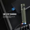 OLIGHT Baton3 Pro Rechargeable Flashlights, 1500 Lumens EDC Flashlight with MCC3, Compact Pocket Flashlight with L-Shape Stand and High-Performance LED for Camping and Emergency (OD Green Cool White) - Image 7