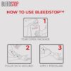 BleedStop™ First Aid Powder for Blood Clotting, Trauma Kit, Blood Thinner Patients, Camping Safety, and Survival Equipment for Moderate to Severe Bleeding Wounds or Nosebleeds - 4 (15g) Pouches - Image 3