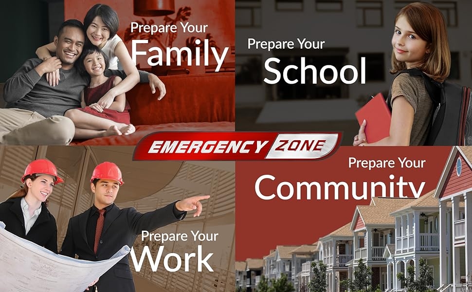  prepare your home school office community work family supply a peace of mind security comfort FEMA