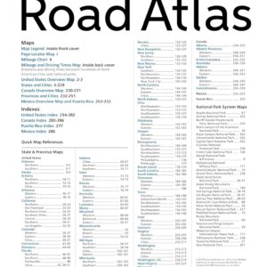 Rand McNally 2025 Large Scale Road Atlas (Rand McNally Large Scale Road Atlas USA)