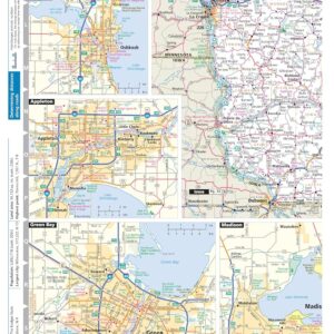 Rand McNally 2025 Large Scale Road Atlas (Rand McNally Large Scale Road Atlas USA)