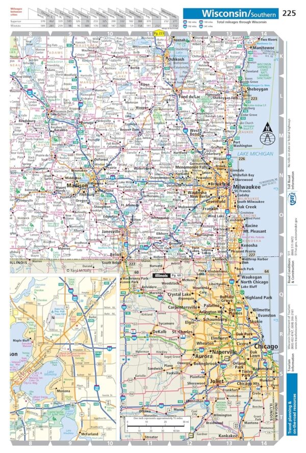 Rand McNally 2025 Large Scale Road Atlas (Rand McNally Large Scale Road Atlas USA) - Image 11