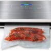 NutriChef Automatic Vacuum Air Sealing System Preservation with Starter Kit Compact Design, Lab Tested, Dry & Moist Food Modes with Led Indicator Lights, 12", Black - Image 8