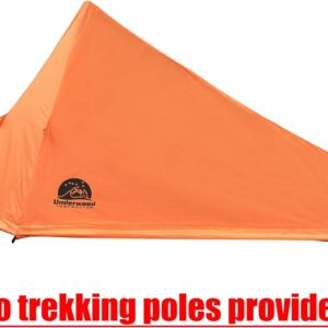 1 Person Trekking Pole Tent for Backpacking (Trekking Poles not included)