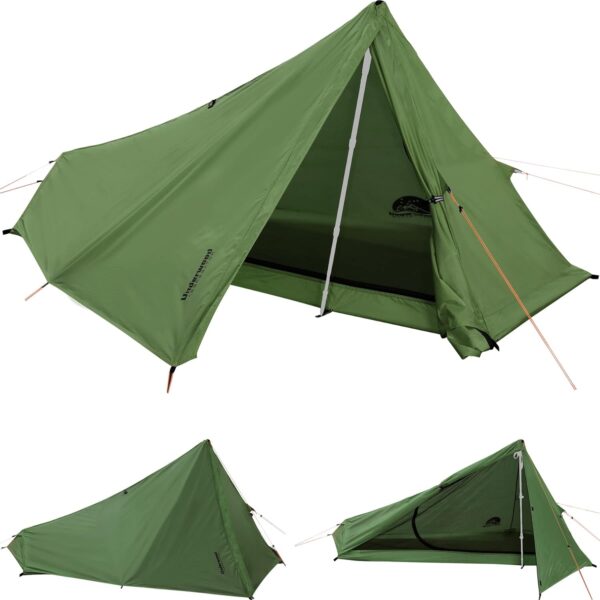 1 Person Trekking Pole Tent for Backpacking (Trekking Poles not included) - Image 9