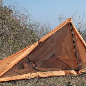 1 Person Trekking Pole Tent for Backpacking (Trekking Poles not included)