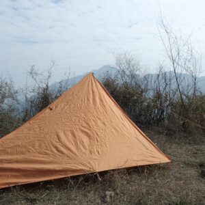 1 Person Trekking Pole Tent for Backpacking (Trekking Poles not included)