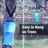 SimPure Gravity Water Filter, Portable Gravity-Fed Water Purifier with 3L Gravity Bag, Tree Strap, BPA Free Survival Gear and Equipment for Camping Hiking Emergency Preparedness - Image 5